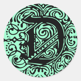 Adesivo Monarchia Black "D"