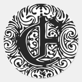 Adesivo Monarquia "E"