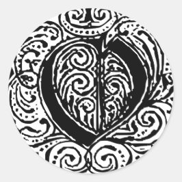 Adesivo Monarquia "O"