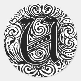 Adesivo Monarquia "U"