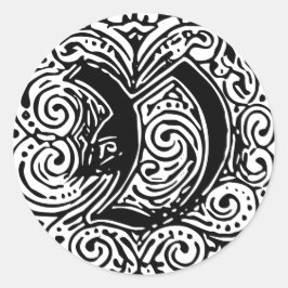 Adesivo Monarquia "V"