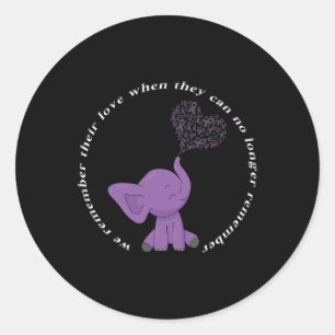 Adesivo Monat I End Purple Bow Elepher 3