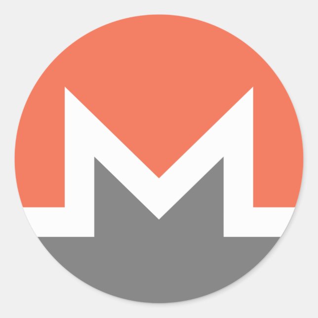 Adesivo Monero (xmr) (Frente)