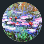 Adesivo Monet - Los Nenutaris (lírios)<br><div class="desc">Los Nenutaris,  famoso quadro de belas artes pelo artista impressionista francês Claude Monet</div>
