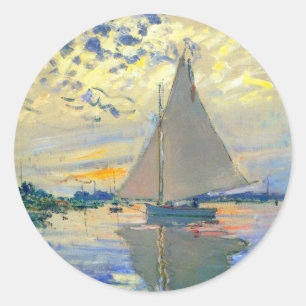 Adesivo Monet Sailboat no Le Petit-Gennevilliers