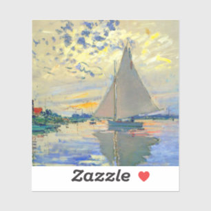 Adesivo Monet Sailboat no Le Petit-Gennevilliers