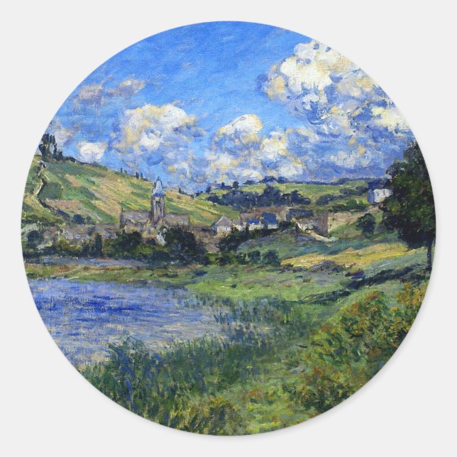 Adesivo Monet - Vetheuil, Paysage (Frente)