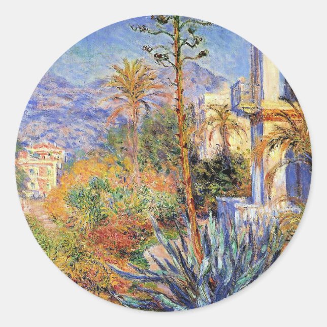 Adesivo Monet - Villas at Bordighera, (Frente)