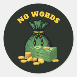 Adesivo money heist - money icon- no words