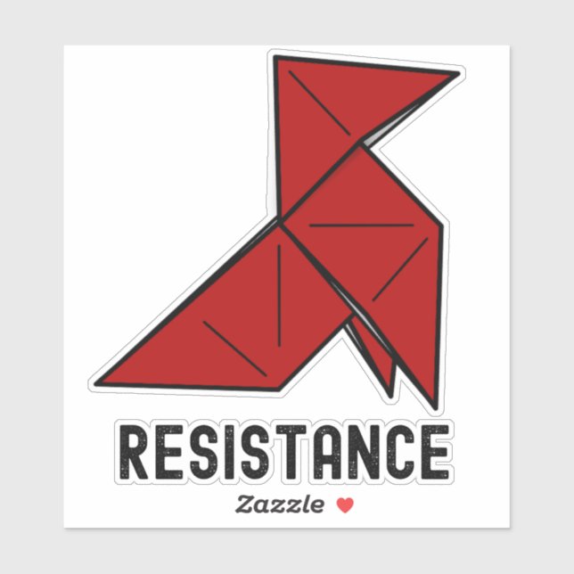 Adesivo Money Heist Resistance La Casa de Papel (Folha)