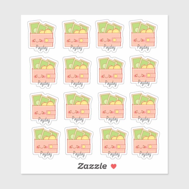 Adesivo Money Wallet (Folha)