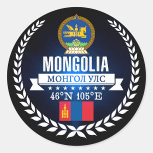 Adesivo Mongólia