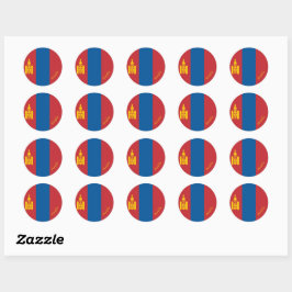 Adesivo Mongólia e bandeira mongólia patriotas/esportes