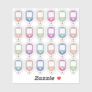 Adesivo Monitorização do Contador de Açúcar no Sangue