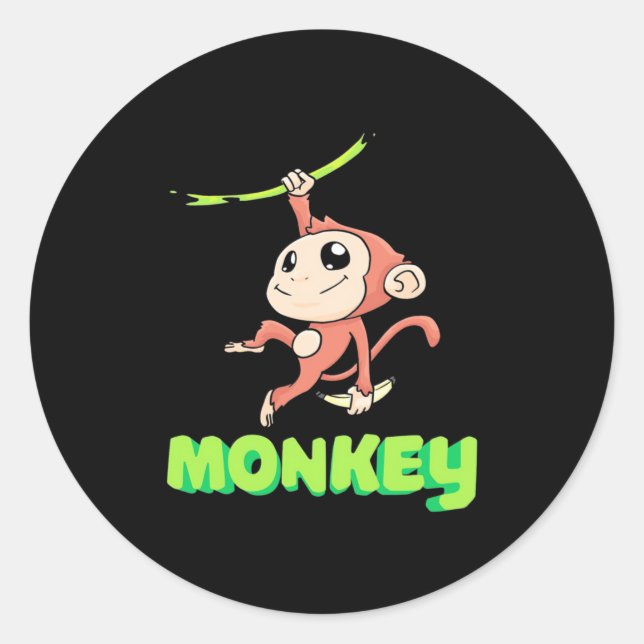 Adesivo Monkey Banana (Frente)