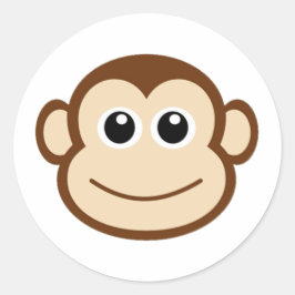 Adesivo Monkey Cartoon