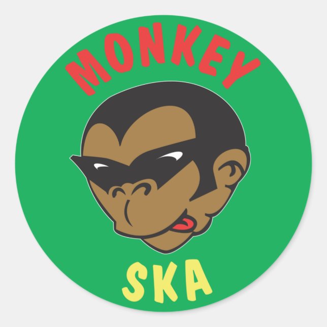 ADESIVO MONKEY STICKER (Frente)