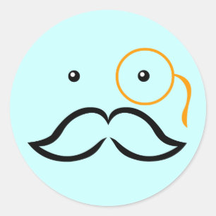Adesivo Monocórdio e bigode