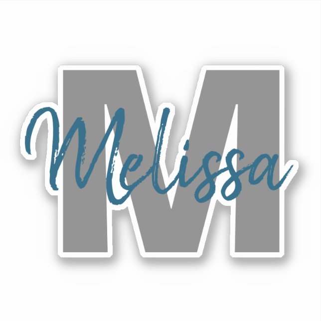 Adesivo Monograma (Frente)