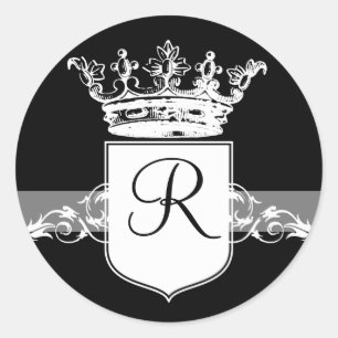 Adesivo Monograma branco