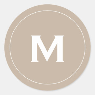 Adesivo Monograma Clássico Mínimo
