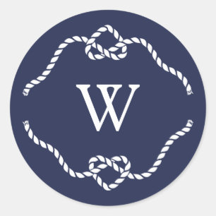 Adesivo Monograma da caligrafia do casando