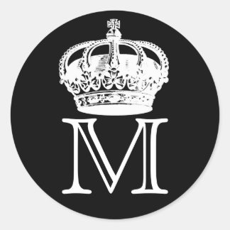 Adesivo Monograma da Coroa