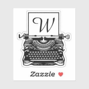 Adesivo Monograma da Máquina de Máquina de Máquina de D