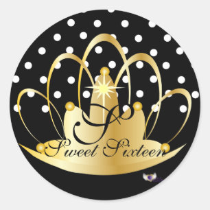 Adesivo Monograma de Bolinhas Pretas Branco S-16-Cust.