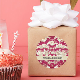 Adesivo Monograma do lago vermelho legado de jouy