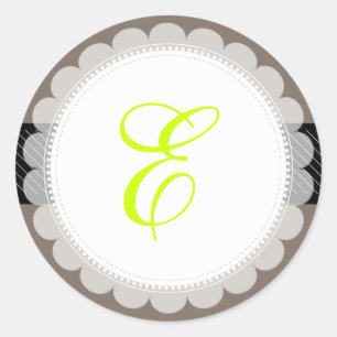 Adesivo Monograma do PixDezine/DIY+cor DIY+fonte