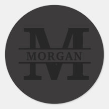Monograma e Nome Elegante Personalizado