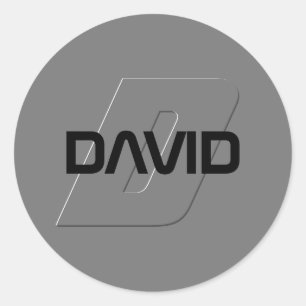 Adesivo Monograma e nome personalizável legal