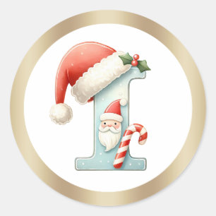 Adesivo Monograma I, Vinheta de Natal