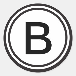 Adesivo Monograma Inicial Personalizado