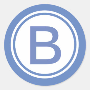 Adesivo Monograma Inicial Personalizado