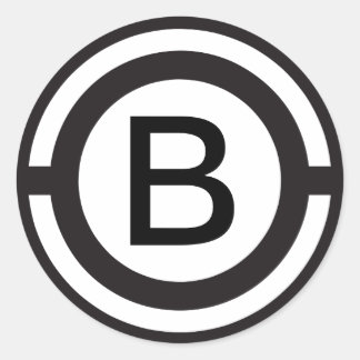 Adesivo Monograma Inicial Personalizado