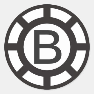 Adesivo Monograma Inicial Personalizado