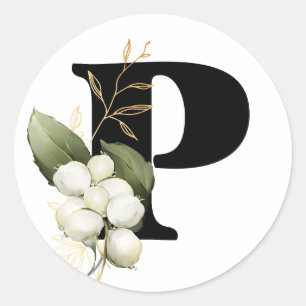 Adesivo MonOGRAMA inverno Classe alfabética búlgara Ciríli