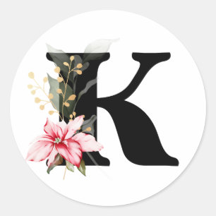 Adesivo MonOGRAMA inverno Classe alfabética búlgara Ciríli