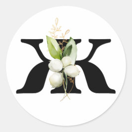 Adesivo MonOGRAMA inverno Classe alfabética búlgara Ciríli