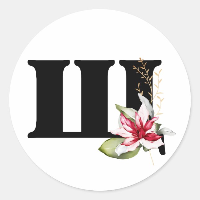 Adesivo MonOGRAMA inverno Classe alfabética búlgara Ciríli (Frente)