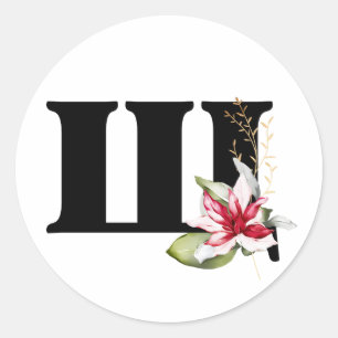 Adesivo MonOGRAMA inverno Classe alfabética búlgara Ciríli