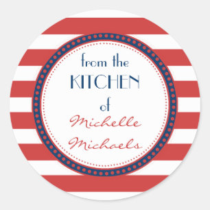 Adesivo Monograma náutico azul branco vermelho desportivo