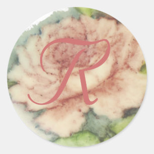 Adesivo Monograma nupcial Sticker-Cust.