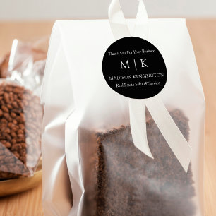 Adesivo Monograma ou adição de logotipo para empresas Pres