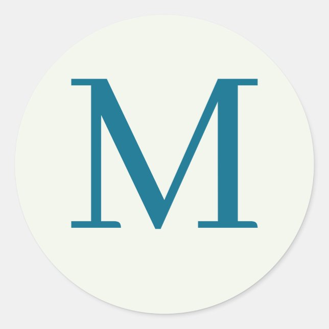 Adesivo Monograma personalizado (Frente)