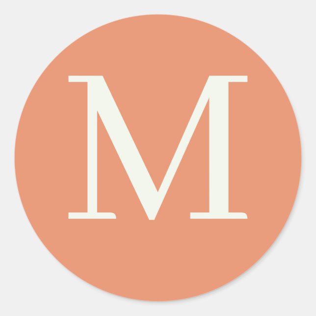 Adesivo Monograma personalizado (Frente)