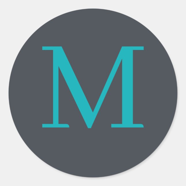 Adesivo Monograma personalizado (Frente)