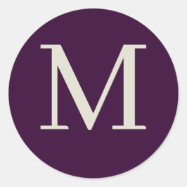 Adesivo Monograma personalizado